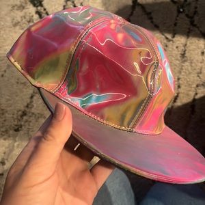Iridescent hat back to the future